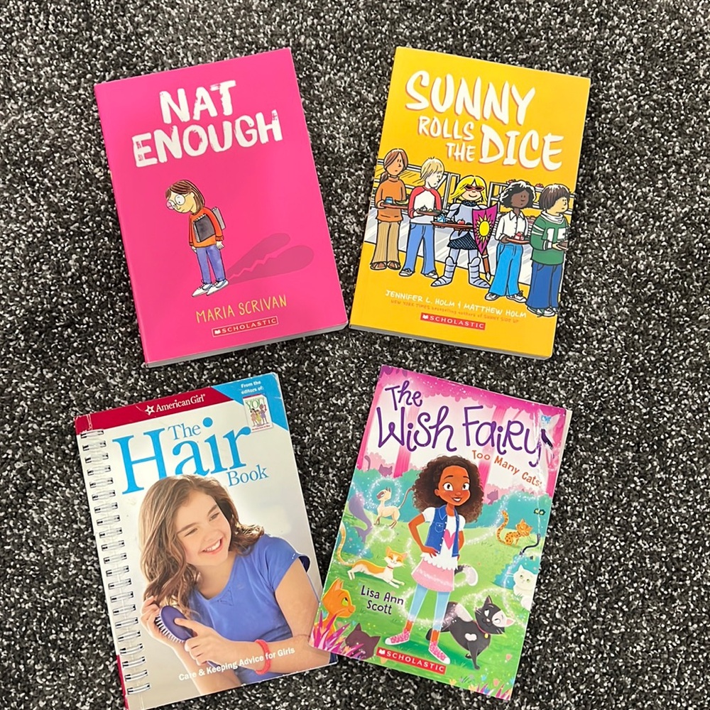 Not Enough American Girl Hair Book Sunny Rolls the dice Books